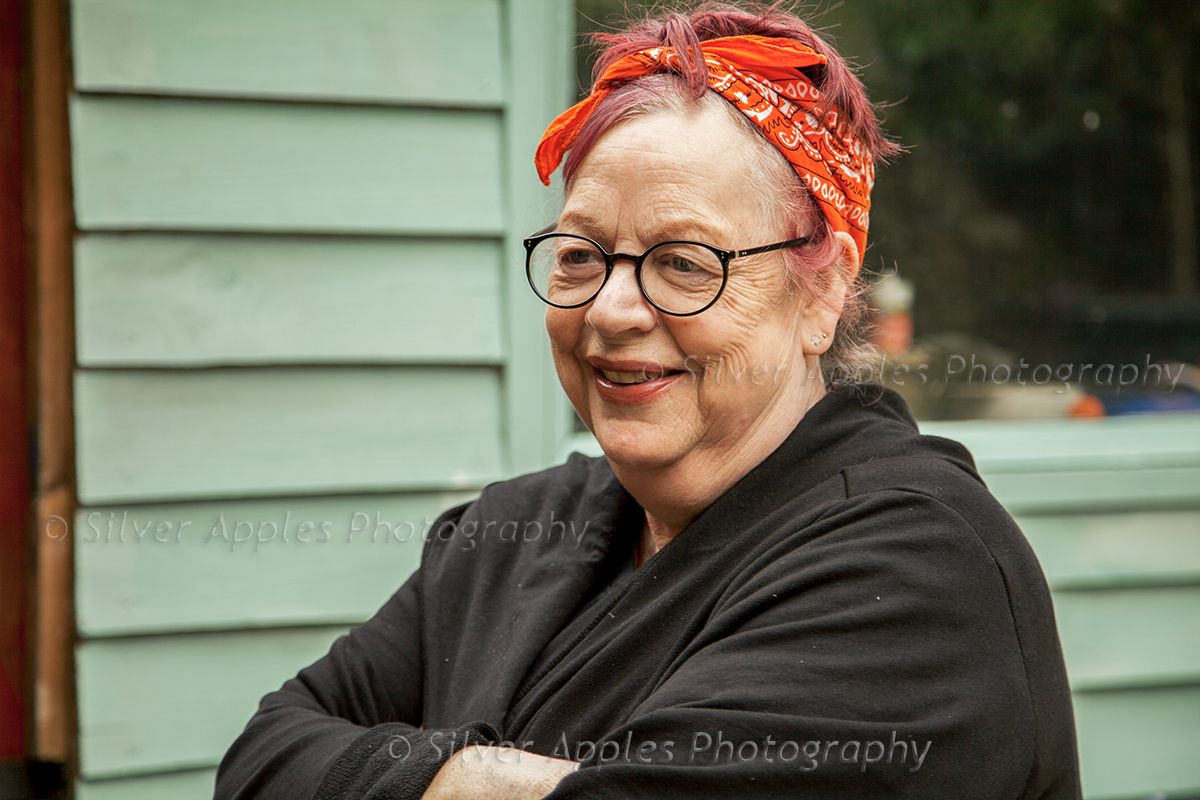 Jo Brand photographed by Silver Apples Photography