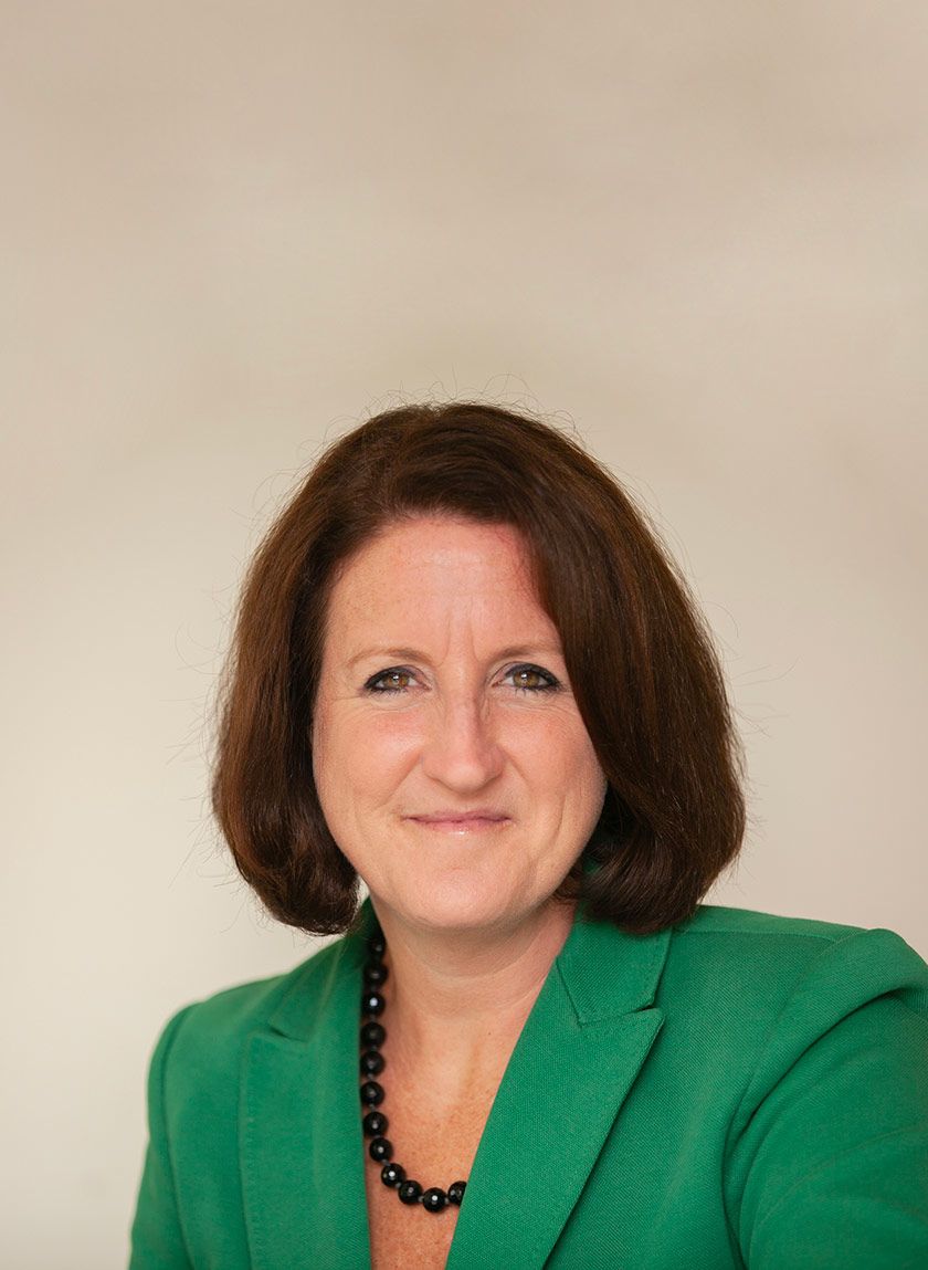 Corporate portrait home page slider image; Tamsin CEO MCA