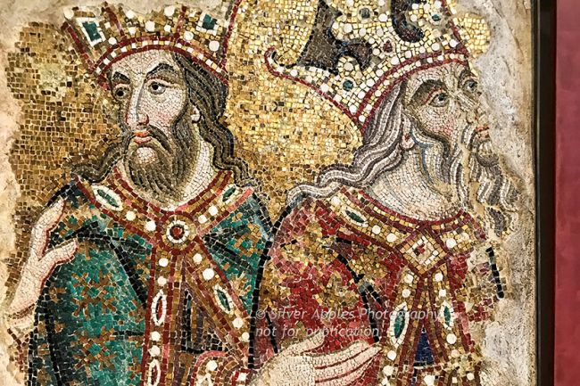 Two of the three kings - mosaics from St Mark's Basilica, Venice