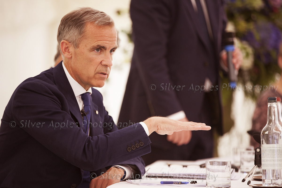 Mark Carney keynote speaker; Corporate event photography