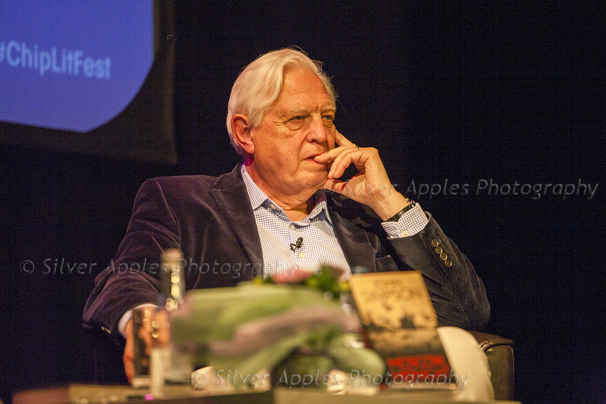 John Simpson keynote speaker; Corporate event photography