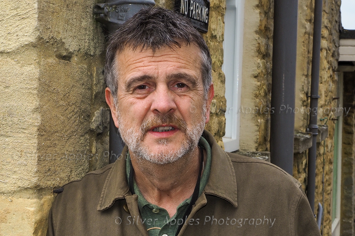 Mark Billingham portrait. Photograph Silver Apples Photography
